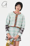 YANYAN KNITS Woven Jacket/Skirt YYK-YYW24-1891-LV Skirt